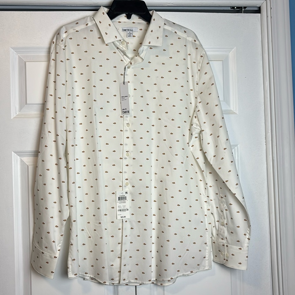Bar III Clown Fish Button Up